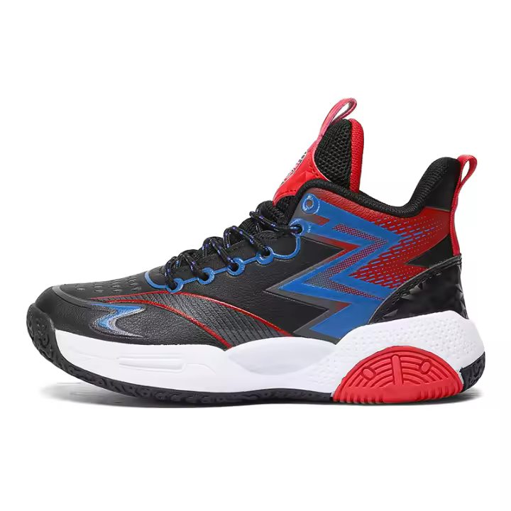 Zapatos de baloncesto transpirables para niños, zapatos deportivos con absorción de impactos al aire libre, unisex - 1