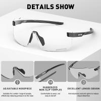 Kapvoe gafas fotocromáticas para ciclismo UV400, gafas de sol para correr, gafas ligeras para bicicleta de montaña, gafas de seguridad deportivas - details 2