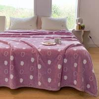 Manta de Lana de Estilo Geométrico en Blanco para Colchones y Sofá Reacciona con Impresión Gráfica Ideal para Cama Individual/Reina/Rey - details 40