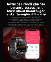Reloj inteligente ET492 para hombre y mujer, dispositivo con asistente de voz NFC, detección de ritmo cardíaco, llamada de emergencia SOS, linterna, AMOLED, novedad de 2025 - details 9