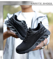 Zapatos de seguridad para el trabajo para hombre, calzado especial antipinchazos, antideslizante, para exteriores, para construcción - details 9