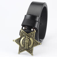 Cinturón de piel de vaca auténtica para hombre, sin hebilla, hebilla lisa, 5 colores, accesorios para el cuerpo - details 9