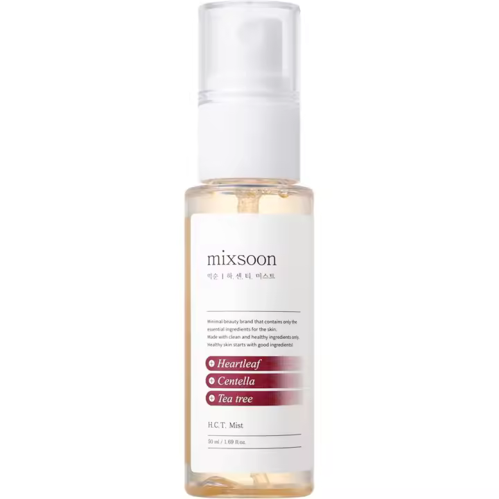 [MIXSOON] H.C.T. Mist 1.69 fl oz / 50ml Cara Hidratante y Calmante para la Piel Irritada |   Libre de crueldad - 1
