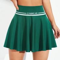 Falda de tenis de una pieza, falda deportiva, falda de bádminton, tejido sin costuras, sensación elástica de cuatro lados, secado rápido - details 2
