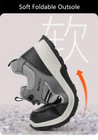 Zapatos de trabajo ligeros para hombre, zapatillas de seguridad cómodas, ANTIPERFORACIONES, protección de verano - details 2