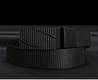 Cinturón de nailon transpirable para hombre, cinturón táctico de diseñador de lona de vaquero para exteriores, regalos militares, 남가가벨cece - details 10