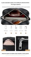 Nuevo Bolso de Cámara de Cuero Tendencia Primera de Piel de Vaca con Pelo - details 3
