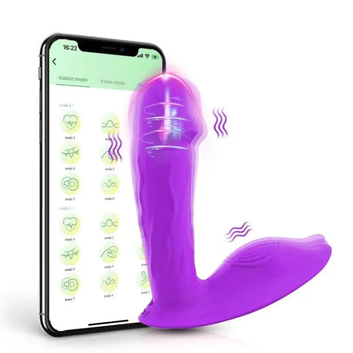 Vibrador Controlado por APP Potente Estimulador de Clítoris y Punto G para Mujeres - 1
