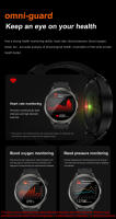 Nuevo 2025, reloj inteligente para hombres de alta calidad, 1,85 pulgadas (4,7) cm, toque de pantalla completa amoled, llamada bluetooth, batería de 410 ma, más de 500 diales masivos, nfc, trayectoria gps, brújula al aire libre, Para iOS y Android - details 10