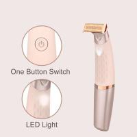 Afeitadora eléctrica portátil para mujer, recargable por USB, indolora, para piernas y axilas, afeitadora eléctrica para mujer. - details 19