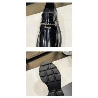 Zapatos de Muffin Gruesos para Mujer Primavera 2025 Estilo Salvaje Pequeños de Cuero con Zapatos Individuales - details 11