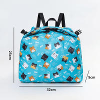 Mochila Deportiva Portátil para Niños y Niñas Impermeable con Separación Húmeda y Seca Material Exterior de Poliéster y PVC Diseño de Playa de Dibujos Animados - details 3