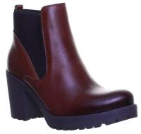 Botas Chelsea de tacón alto de cuero de nueva moda para mujer - details 0