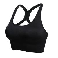 Sujetador Deportivo Sexy Para Mujer Racerback Yoga Fitness Gimnasio Shockproof Sin Costuras Secado Rápido Top Deportivo - details 12