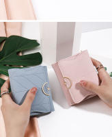 Cartera pequeña para mujer, nuevo diseño de nicho, tarjetero fresco de estilo coreano para estudiante, monedero plegable, Mini - details 16