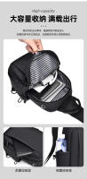 Bolsa de mensajero de hombro Bolsa de pecho impermeable de moda ligera Bolsa de pecho informal Commuter - details 7