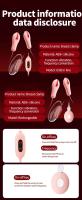 Estimulación de aumento de pecho, pezón, Vagina, clítoris, succionador para mujeres, vibrador de clítoris, cubierta de bomba de vacío, masturbador para adultos, juguete sexual - details 12