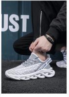 Zapatillas de correr para hombre, zapatos ligeros de suela gruesa para exteriores, calzado de entrenamiento para caminar - details 12