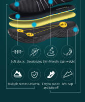 ONEMIX Zapatillas de Correr Negras 2023 para Hombres Resistentes al Agua y Transpirables para Entrenamiento al Aire Libre Antideslizantes para Deportes de Senderismo Material de Interior y Exterior Sintético Cierre de Encaje - details 5