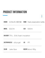 Botella de agua deportiva al aire libre AONIJIE 420ml 500ml con preservación de calor para correr senderismo ciclismo - details 7