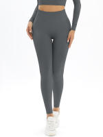 Mallas de Yoga sin costuras para mujer, pantalones deportivos de cintura alta, Leggings de gimnasio, pantalones de entrenamiento de realce, Leggings para correr y Fitness - details 30