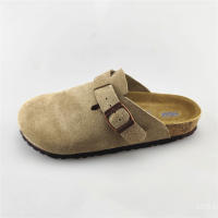 Zapatillas de Cuero Suave Antideslizante Zapatos de Playa para Hombres y Mujeres en Verano - details 23