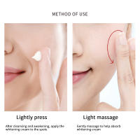 Crema Ligera para Iluminar la Piel de Niacinamida Debilita el Melasma, Desvanece Manchas Fine, Ilumina Piel Oscura Herramientas de Cuidado de la Piel Facial - details 11