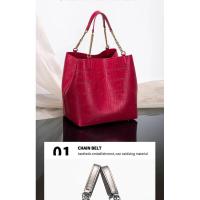 CH Ladies Versátil Superior Sense of Solid Color Bolso de mano de gran capacidad para mujer Estilo de moda diario simple Mochila de lujo de alta gama - details 8