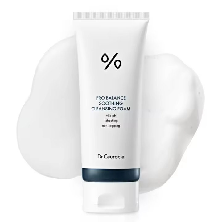 Hot leegeehaam Dr.Ceuracle Pro Balance limpieza calmante (150 ml / 5,07 fl. oz.) - Gel rico en humedad para limpiador diario en espuma con - 1