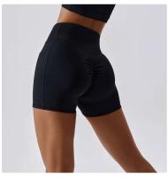 Shorts de Cintura Cruzada para Mujer Ouwu Comodidad en Gimnasio, Yoga, Correr, Entrenamiento - details 18