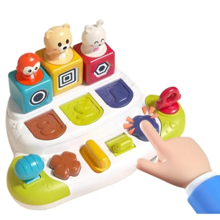 Juguetes sensoriales para bebés, juguetes Montessori para bebés de 2 años, juguetes educativos con motivos de animales - 1