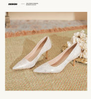 Tacones Altos para Mujer 2025 Estilo Chino Nacional Suave y Versátil Zapatos Individuales de Cheongsam Belleza - details 28