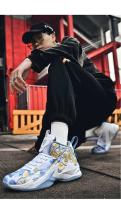 Zapatos de baloncesto para deportes al aire libre con logotipo de marca, Zapatos para correr de malla transpirable a la moda para hombre - details 7