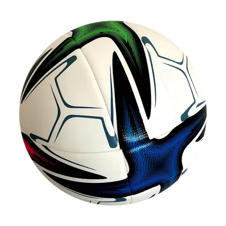 Balón de fútbol de PU, tamaño 5, sin costuras, antidesgaste, antideslizante, entrenamiento de equipo para jóvenes en interiores y exteriores - 1