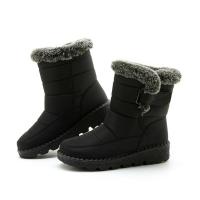 Botas de nieve planas para mujer, zapatos informales, Otoño e Invierno - details 7