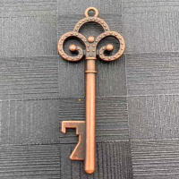 Crown Key Abrebotellas De Cerveza Llavero Antiguo, Abrebotellas Retro Ideas De Boda, Respuesta Regalos - details 0
