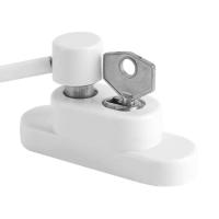 Cerradura infantil, protección metálica, tapón antirrobo, limitador de ventana, armario con cerradura, nuevo - details 2