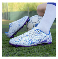 Zapatos de fútbol para hombre, botas de fútbol para exteriores, zapatos de tacos de fútbol para niños, zapatillas de entrenamiento antideslizantes transpirables, entrenadores de Futsal de césped - details 16