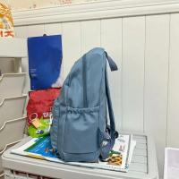Mochila Pequeña Y Fresca Para Estudiantes, Morral De Color Sólido, Informal, A La Moda, Para Estudiantes Universitarios - details 11