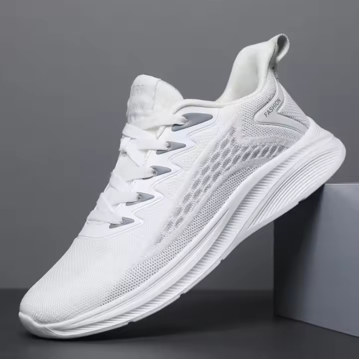 Zapatos de Moda para Hombres Primavera 2025 Zapatillas Ligeras de Plataforma para Estudiantes y Adolescentes Tendencia de Deportes de Correr - 1
