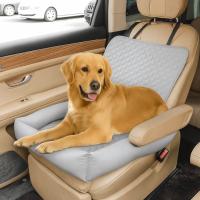 Funda impermeable para asiento de coche para mascotas, asiento plegable desmontable para perro, asiento para perro portátil transpirable antisuciedad, viaje al aire libre - details 1