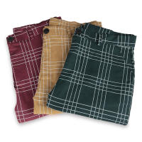 Pantalones casuales a rayas a cuadros grandes para hombres, leggings de moda - details 1