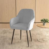 Cubierta de Silla de Comedor de Terciopelo Suave Cubierta Elástica de Spandex para Silla de Oficina, Hotel, Boda, Sala de Estar - details 10
