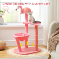 PAWZ Road Árbol de Calzado para Gatos 4 Niveles de Muebles Estilo Flamenco - details 6