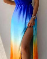 Irt largo con camisola, traje para mujer, cuello en V, sin mangas, largo hasta la rodilla perfecto - details 12