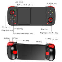 BLUEKAKA Mando inalámbrico compatible con Bluetooth tipo C, mando portátil para PS4, IOS, Android, switch y PC - details 1