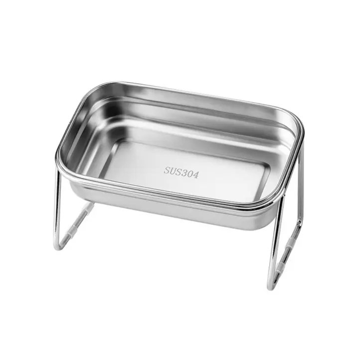 Cuenco elevado antideslizante duradero para gatos, protección del cuello, alimentador seguro para mascotas, cuenco estable para comida para perros para mascotas - 1