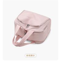 Doble bolsa de cosméticos esponjosa de gran capacidad de apertura ancha para mujer 2025 nueva bolsa de lavado y almacenamiento portátil de alto valor - details 23