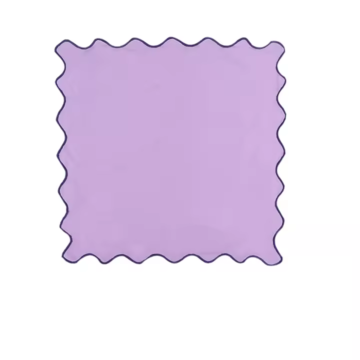 Servilletas de algodón bordadas de un solo lado, manteles individuales lavables, decoración navideña para mesa de boda, Hotel y hogar, 2 piezas/4 piezas - 1