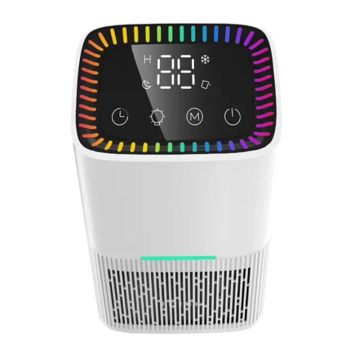 Deshumidificador Eléctrico De 1600ml, Silencioso, Con Funciones De Descongelación, Modo De Sueño, Purificación De Aire Y Humedad - 1